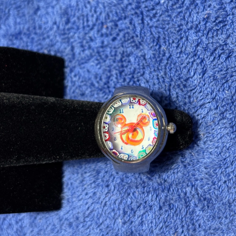 Mickey Mouse Ring Watch-stretchy